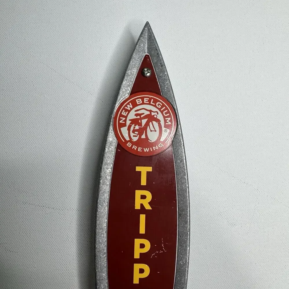 New Belgium Trippel Ale Beer Tap Handle Brewery Bar Pub Draft Tap Marker